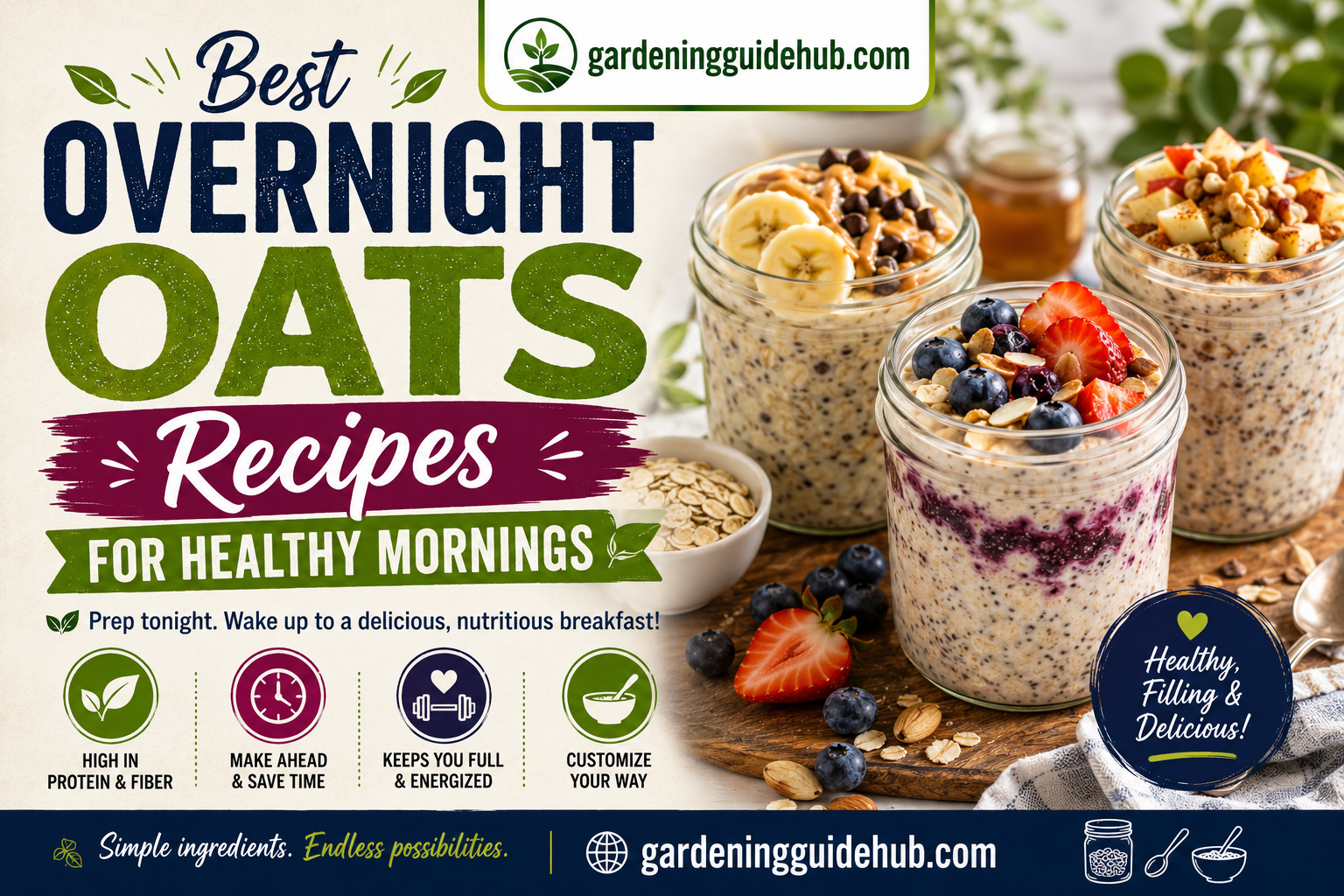 Best Overnight Oats Recipes for Healthy Mornings
