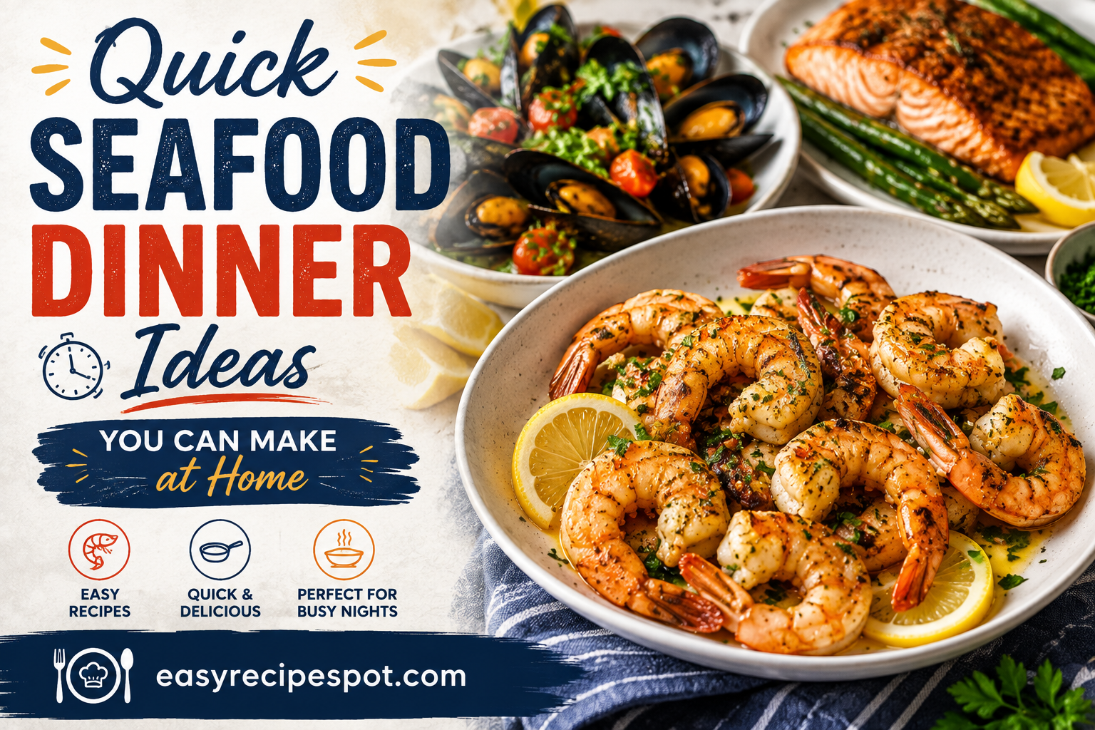 Quick Seafood Dinner Ideas You Can Make at Home
