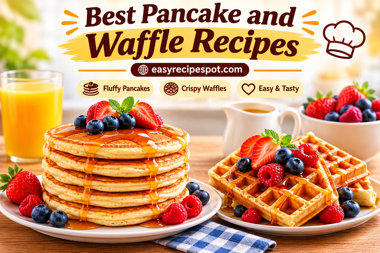 Best Pancake and Waffle Recipes Your Ultimate Breakfast Guide