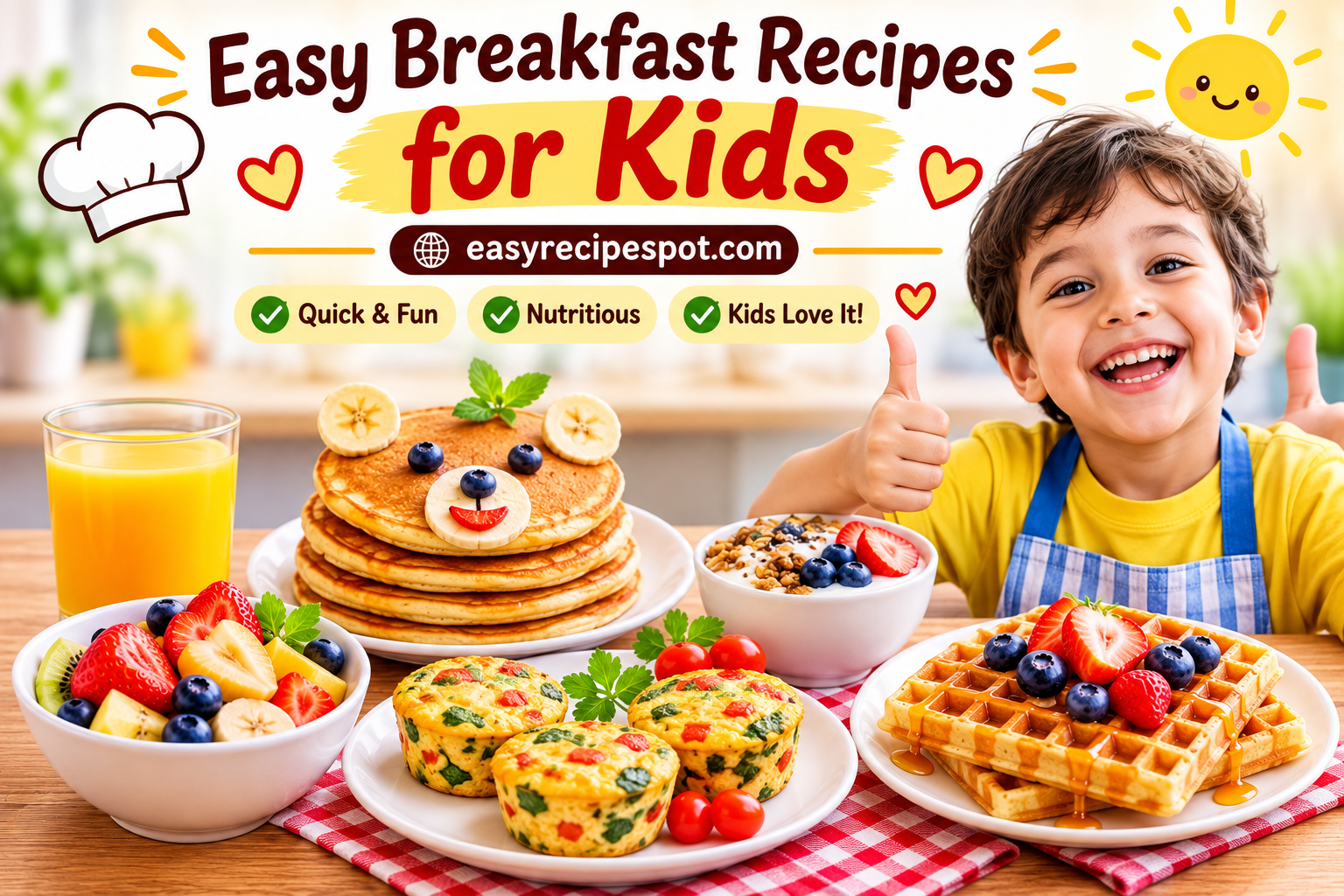 Easy Breakfast Recipes for Kids
