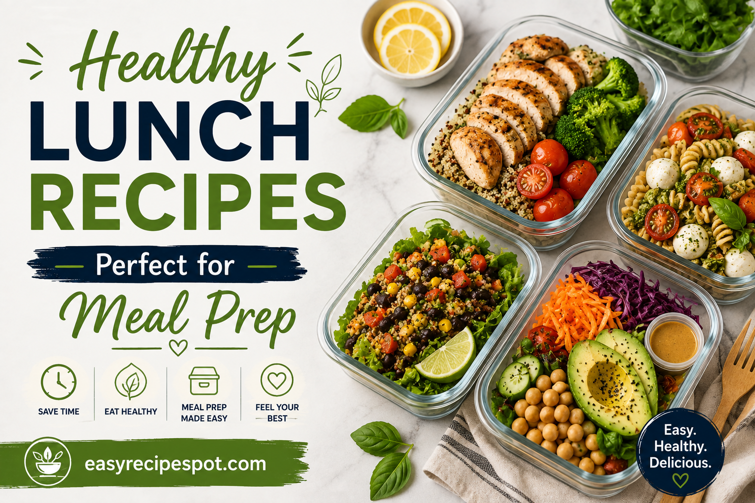 Healthy Lunch Recipes Perfect for Meal Prep